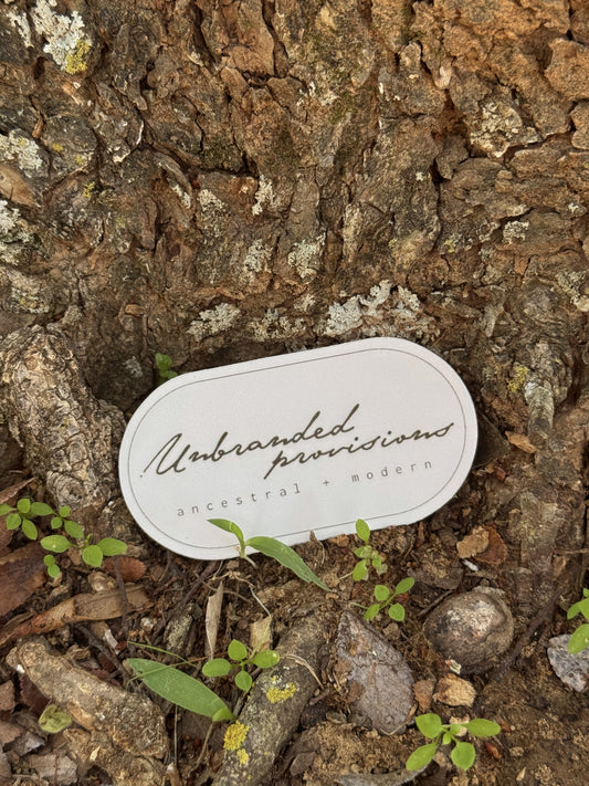 ancestral + modern sticker